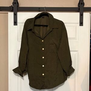 Olive Green Women's shirt